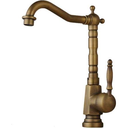 G1/2-allas hana seinään asennettava 360 astetta kääntyvä vesihana yksikahvainen keittiöbaariin kylpyhuoneeseen