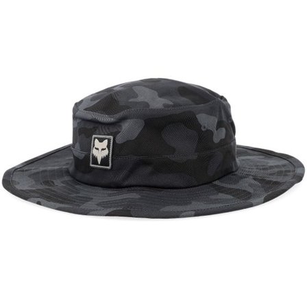 Fox - Svart sunhat Hatt - Base Over Black Camo Sunhat @ Hatstore