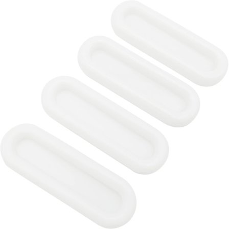 4 stk. vinduplastpinne på skaphåndtak, lim på knotter for skap