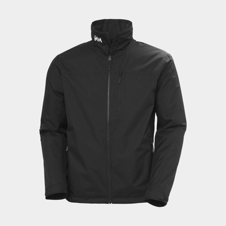 Chaqueta de navegación Helly Hansen Crew Midlayer 2, Black, hombre, X-Large