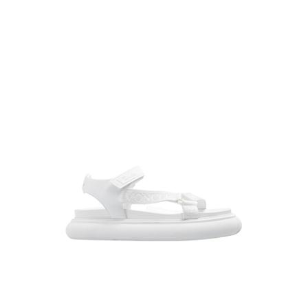 Moncler - Sandaler - Vit - Dam - Storlek: 41 Eu, Dam, Storlek: 41 EU