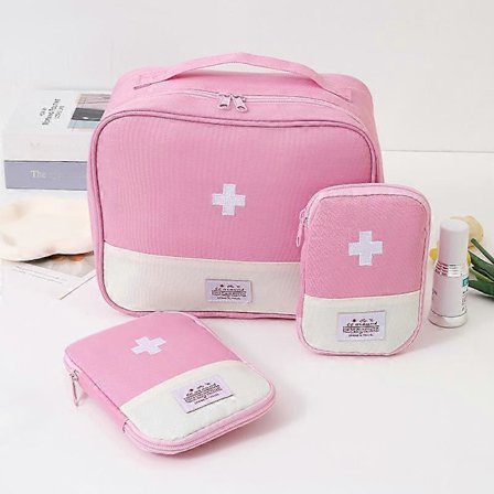 Oppbevaringspose for medisin Mini tom førstehjelpspose for nødsituasjoner