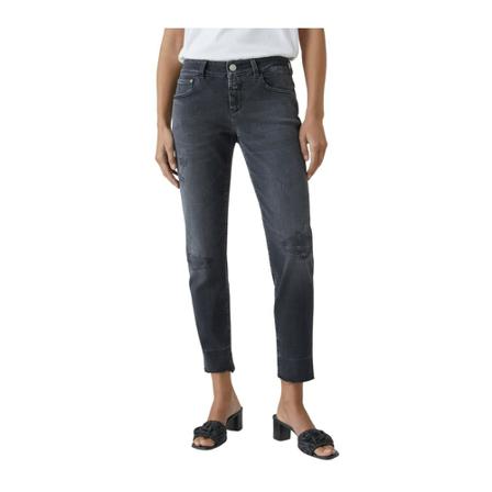 Closed Straight Jeans , Grijs , Dames , Maat: W30