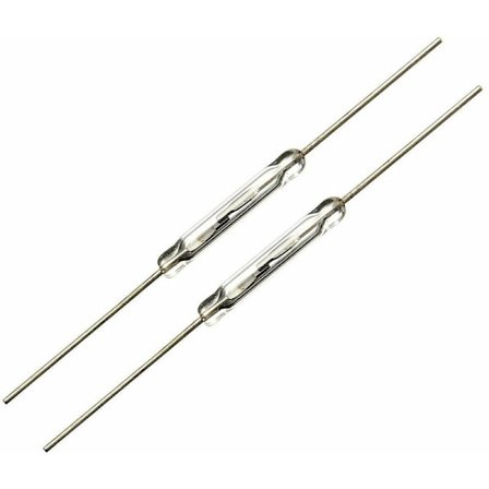 10 stk kontaktfjær 14mm x 2mm miniatyrkontakt bladfjær bryter lengde 44mm