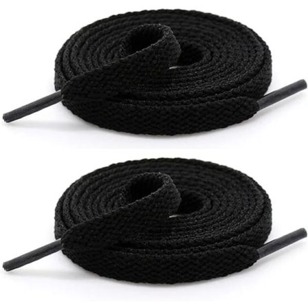 【PP】1 par farvede flade snørebånd til sportssko, støvler, sneakers, skøjter