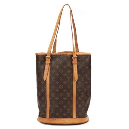 Louis Vuitton Vintage, Pre-owned Bag Bruin, Dames, Maat:ONE Size,Canvas