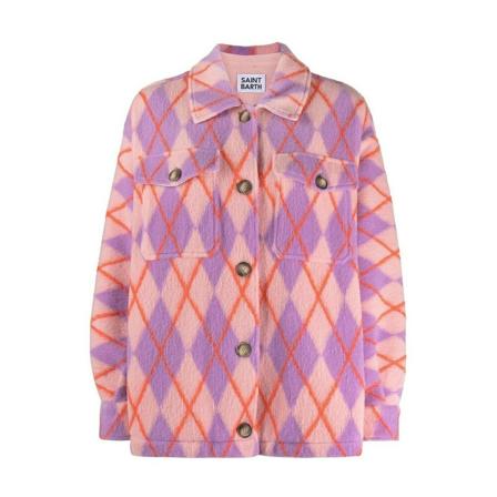 Saint Barth Light Jacka rosa, Dam, Dam, Storlek: M