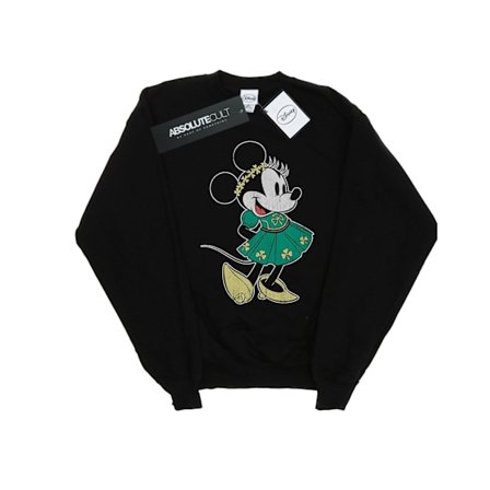Disney Girls Minnie Mouse St Patrick ́s Day Costume Sweatshirt 1