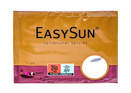 EasySun Selvbruner Serviet, Skincare, Solpleje, Selvbruner