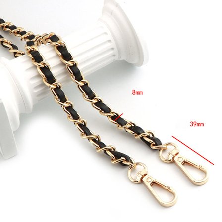 120 cm lång läder 0,8 cm bred rem Axelväska Rembyte