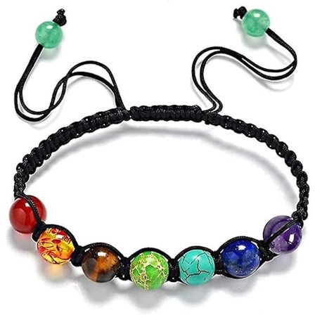 1 st Sten Yoga Balanserande Reiki Healing Lyckoarmband Diffusorarmband