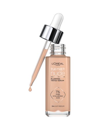 L'Oréal Paris L'oreal Paris True Match Nude Plumping Tinted Serum 3-4 Light Medium 30 Ml - ONE SIZE
