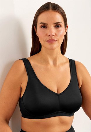 Cellbes of Sweden - Uforet soft BH Ingrid i sort til damer i størrelse 100C