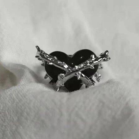 Gotisk Punk Silver Färg Dargon Ringar Män Kvinnor Öppning Justerbar Finger Ring Vintage Y2K Estetisk Trendiga Smycken Dropshipping