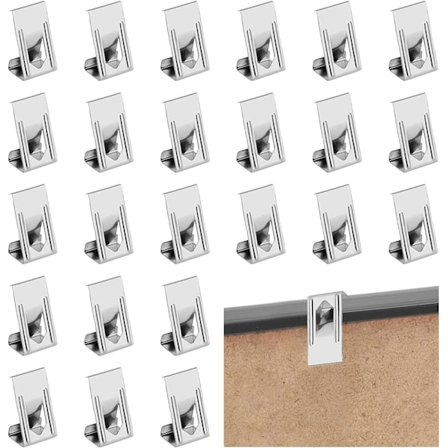 100 stk. klips for bilderammer, klips for oppvarmet seng, klips for bilderammer, klips for oppheng av bilder
