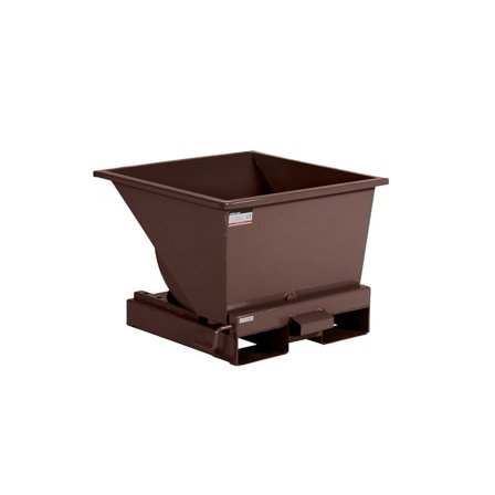 Tippcontainer, 150 liter, brun