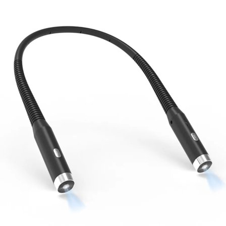 LED Genopladelig Nakke Lys 3 Modes Kram Læselampe Bærbar Bog Lampe Novelty Lommelygte Bog Lampe