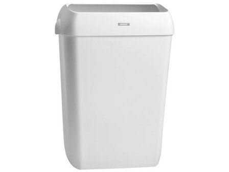 KATRIN Papperskorg, vit plast, 50 l, 575 x 420 x 280mm - Lyreco - Städ och hygien - Avfallshantering och källsortering - Papperskorgar