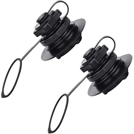 2 stk. luftventil oppblåsbar båt anti-lekkasje luftventil inflasjonserstatning