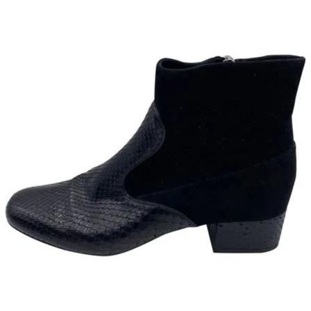 Saint Laurent Vintage, Pre-owned Boots Zwart, Dames, Maat:38 EU,leer