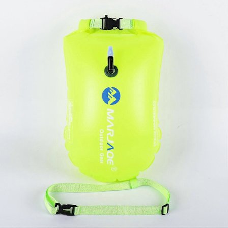 New Wave Swim Foam avovesiuimareille ja triatlonisteille - Käytä tätä turvallista uimapoijua kellukkeiden vetämiseen ulkona uidessa, 15L
