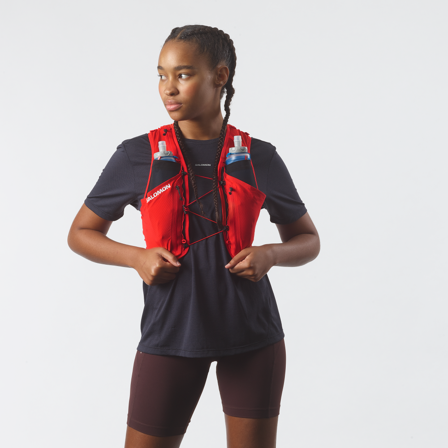 Salomon - Laufwesten Taschen & Rucksäcke Sense Pro 6 Set - Fiery Red / Black