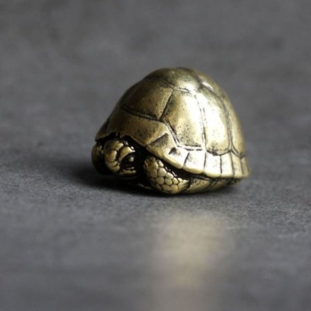 Skildpadde figurer Messing Miniaturer Desktop Ornament