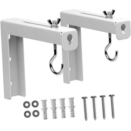 2 st Kraftiga Projektordukfästen för Tak- eller Väggmontering