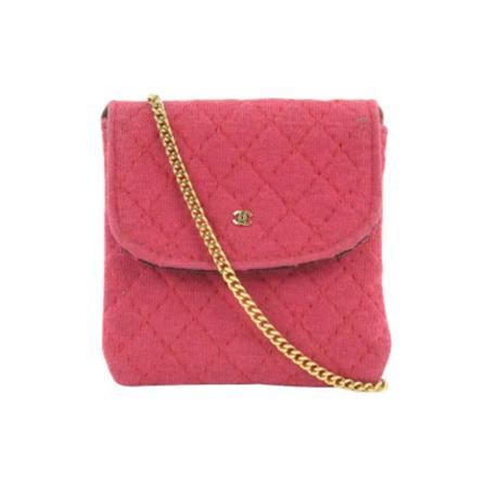 Chanel Vintage Pre-owned Crossbody Tas , Rood , Dames , Maat: ONE Size Vintage Tassen