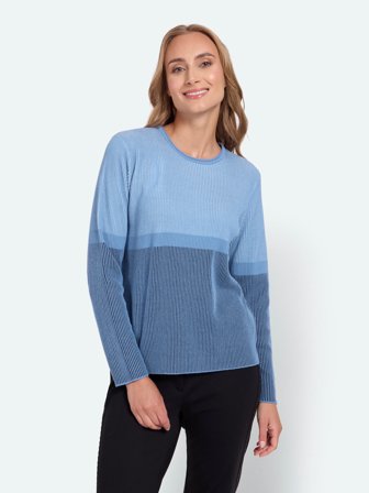 SIGNATURE - Strik - Blå Mix