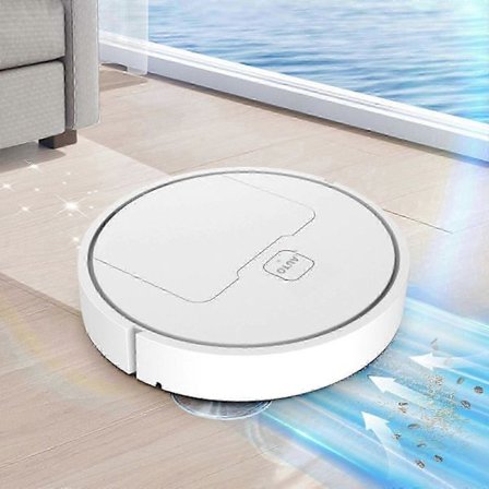 3-i-1 Moppande Robotdammsugare Med Schema Wi-fi/app Självladdande Robotdammsugare Flye242583