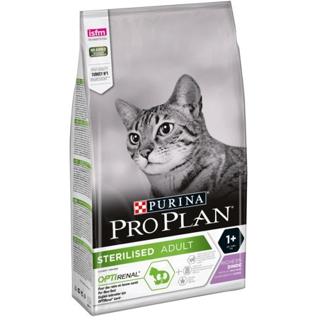 Purina Pro Plan Sterilised Gatto Crocchette Tacchino Sacco 1,5kg