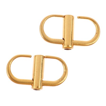 2x Håndtaske Kæderem Justerbar Metal Spænde Clip