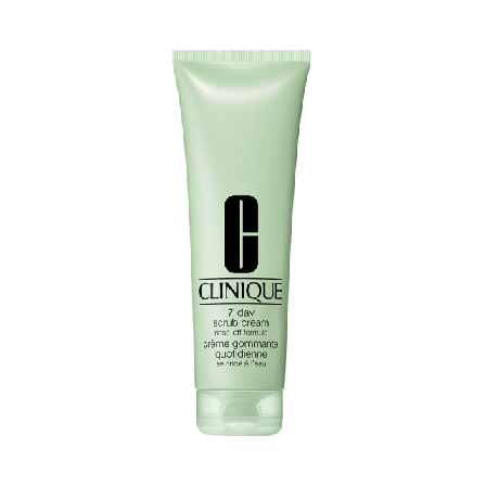 Clinique 7 Day Scrub Cream Rinse Off Jumbo Ansiktsmask & peeling Dam 250 ML