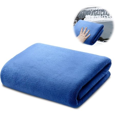 Mikrofiberhåndklæde til bil, fortykket ridsefri tørreklud til auto detailing, genanvendeligt absorberende rengøringshåndklæde til biler, fiskeudstyr