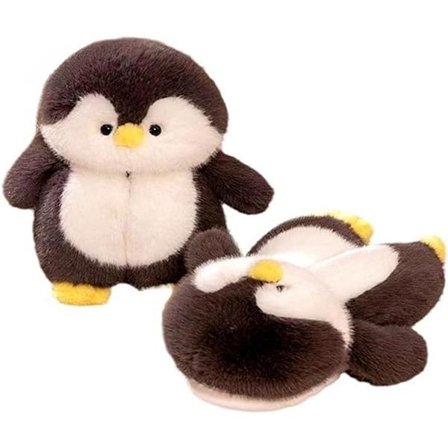 ING Dame Hjemmesko med Dyreprint, Varme og behagelige bomuldsvinterhjemmesko, Velegnet til indendørs og udendørs brug