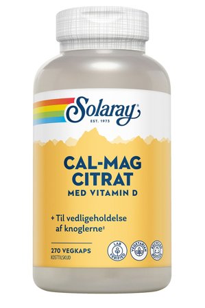 Solaray Cal-Mag med D-vitamin 270 kaps., Helse & Madvarer, Vitaminer, D-vitamin