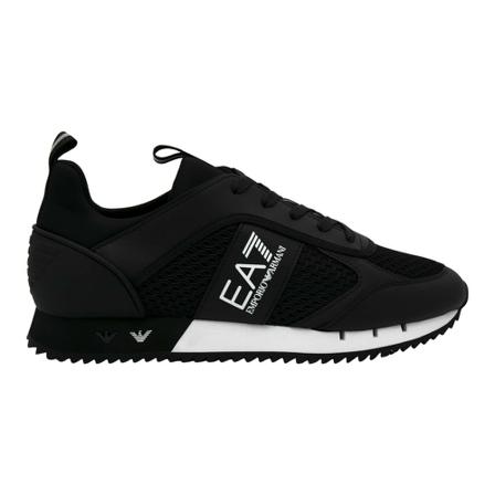 Emporio Armani Ea7 - Sneakers - Svart - Herr - Storlek: 43 1/2 Eu, Herr, Storlek: 43 1/2 EU