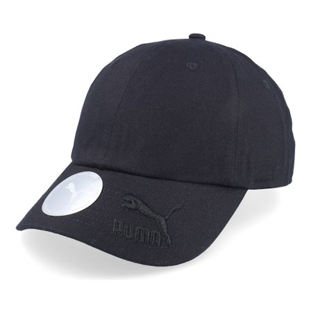 Puma - Schwarz unconstructed Cap - Prime Classic Black Dad Cap / Unconstructed @ Hatstore