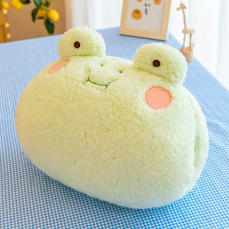 Frø Plys Pude 14 Tommer Sød Frø Plys Legetøj Frø Plys Dyr