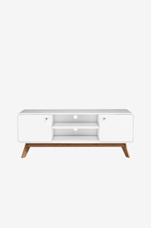 Loft24 - Låg skänk Cassie - Vit - TV-bänkar & mediabänkar - Från Homeroom