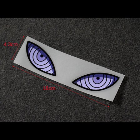 Devil eyes bilklistermærker bilhjelm elbil motorcykel refl