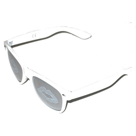 Solglasögon Retro - White Lips