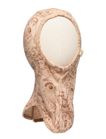 Sgbalaclava Hello Owl Wool Hat Beige Soft Gallery