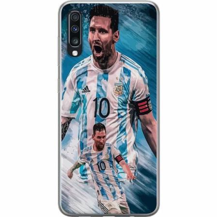 Samsung Galaxy A70 Genomskinligt Skal Lionel Andrés Messi