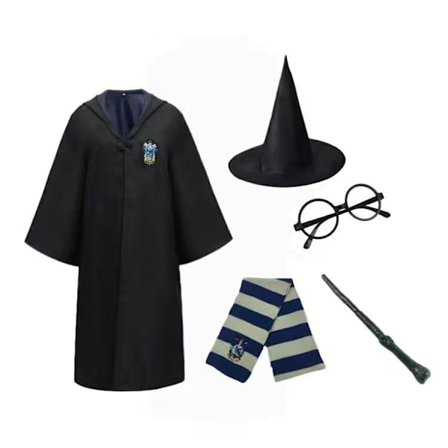 Harry Potter Husrockar Trollkarlsrockar Magiska Rockar Kappa Kostymer Trollkarlskläder Cosplay Outfits