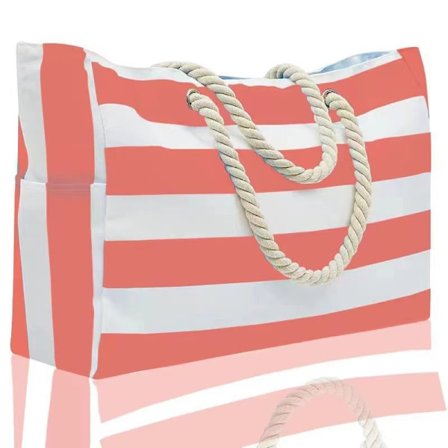 Women's Beach Bag Waterproof Beach Tote Bag with Pocket Women's Gym Bag Ladies Girls Summer Tote Bag Shoulder Bag Shopping Bag