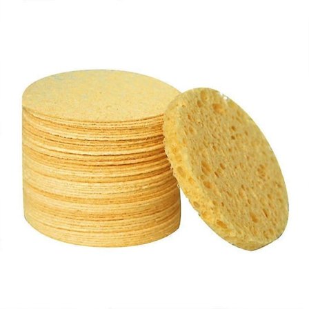 Komprimert Ansiktsvamp, 30 Stykker Cellulose Ansiktsvamp, Ansikts Peeling Rengjøringssvamp, Naturlig Spa-Svampe for Ansiktsrens, Mas