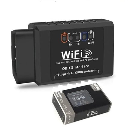 WIFI ELM327 V 1.5 Scanner til iPhone IOS /Android Auto OBDII OBD 2 ODB II ELM 327 V1.5 WI-FI Code Reader Diagnostic Tool