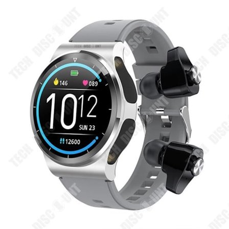 Smartwatch - TD - Modell TWS - Vattentålig - Bluetooth - 1,3 tum